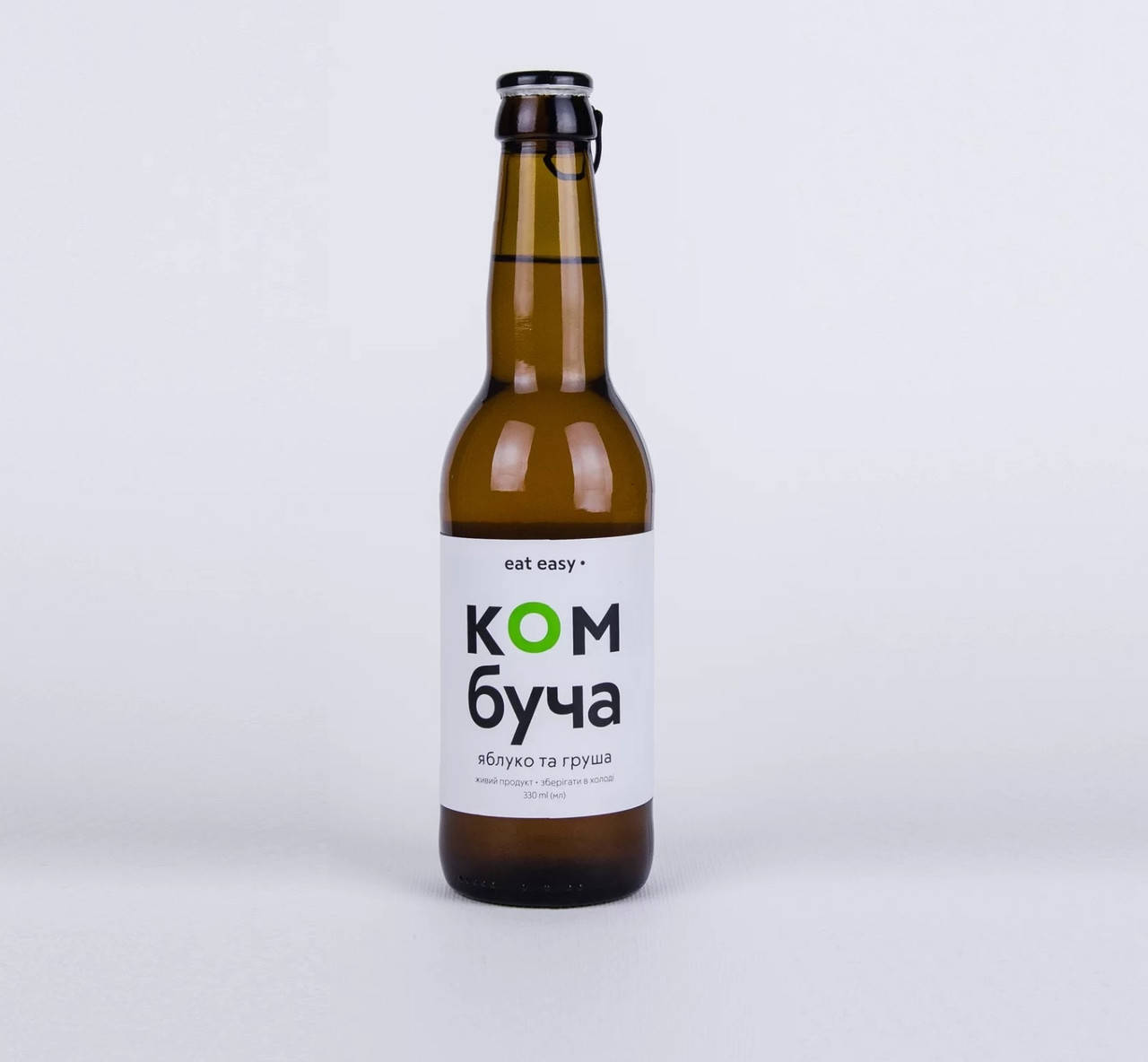 

Комбуча Яблоко Груша Eat Easy, 0.33л