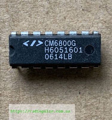 

Микросхема CM6800G , DIP16
