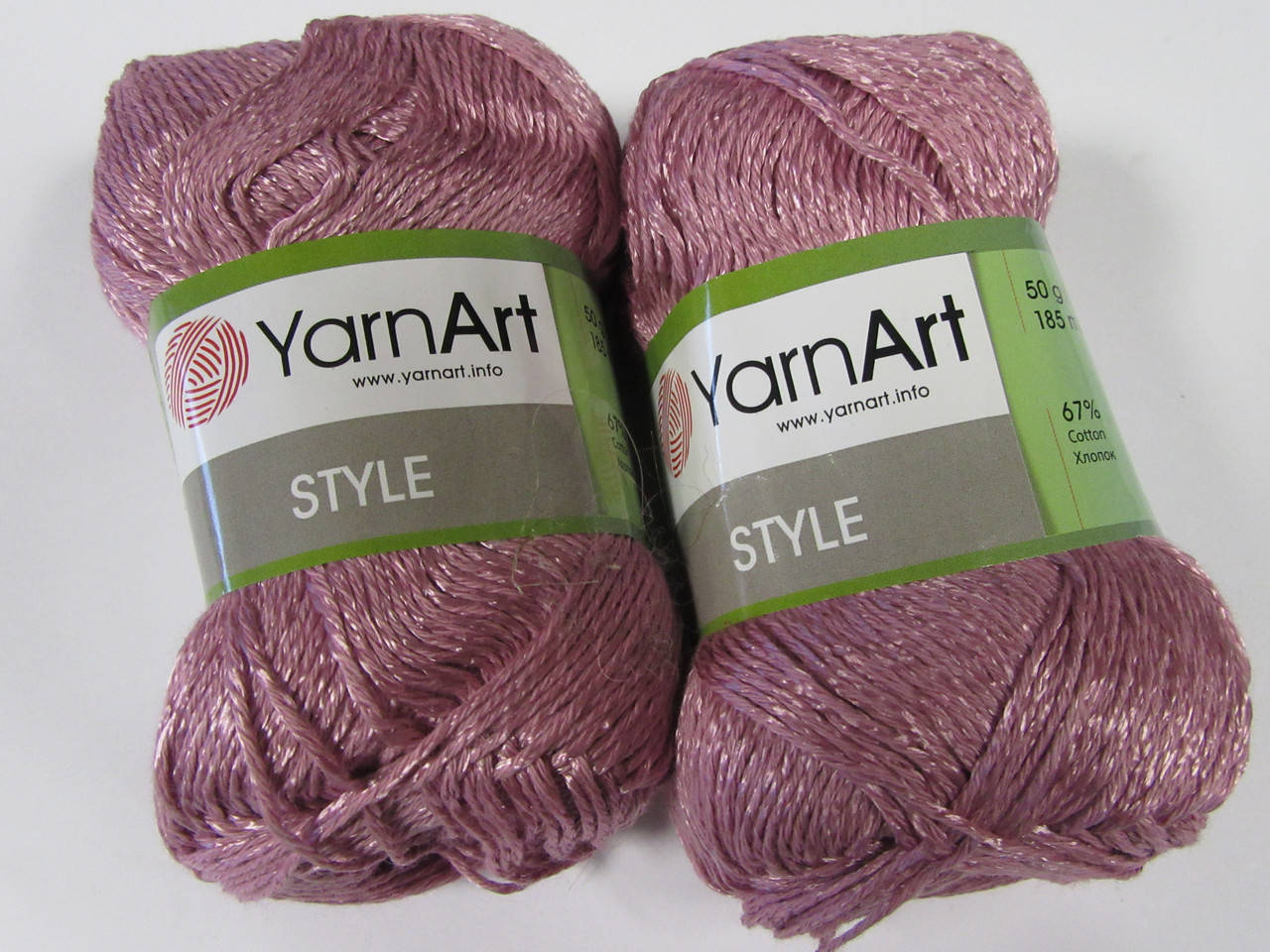 

Yarnart Style (Стайл) 67%хлопок, 33%вискоза 671