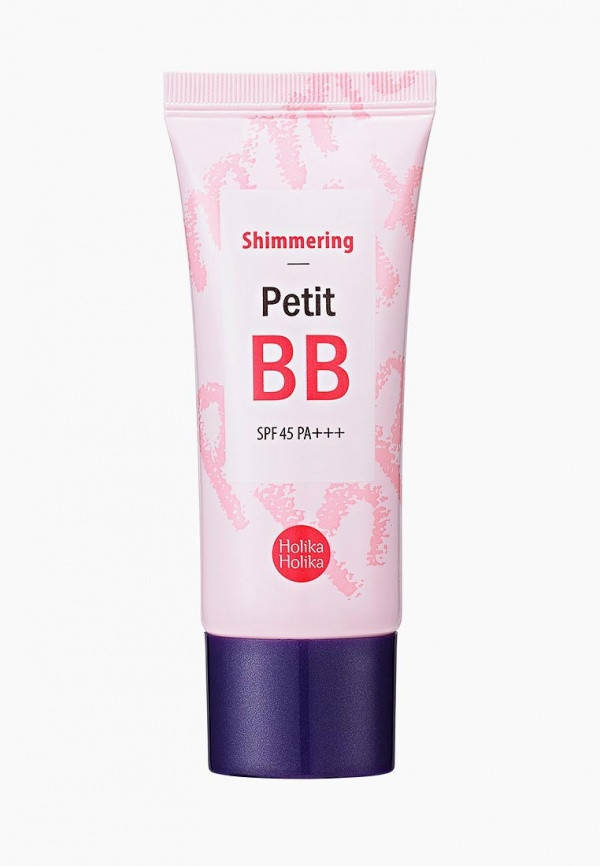 

BB крем для лица с жемчужной пудрой Holika Holika Shimmering Petit BB cream 30 мл