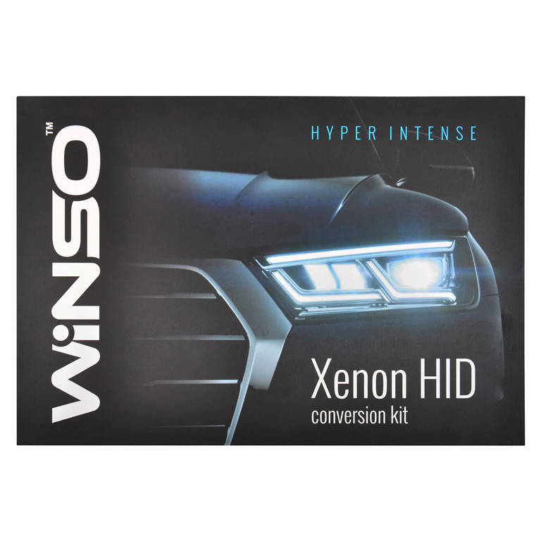 

Комплект ксенона WINSO H3 5000K 35W Slim Ballast 743500