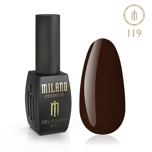

Гель лак для ногтей Милано (Milano Cosmetic) 8 мл № 119
