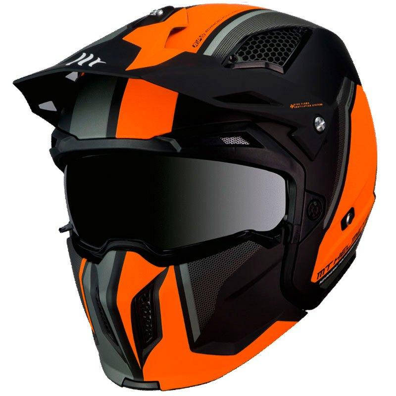 

MT Streetfighter SV SKULL 2020 MATT ORANGE, Зелёный