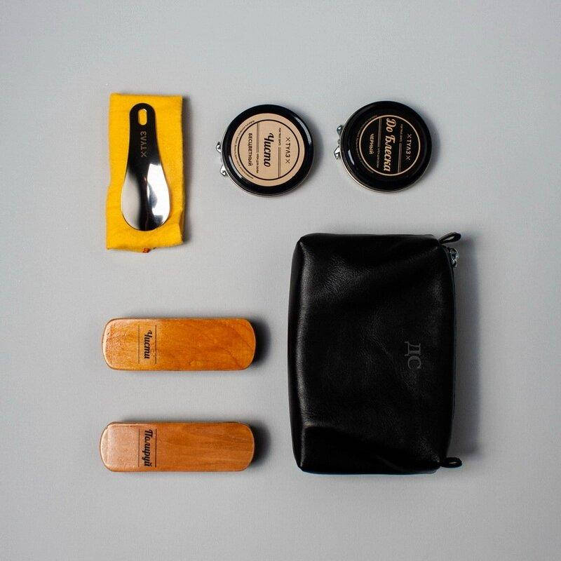 

Набор для чистки обуви кожаный "Panther"