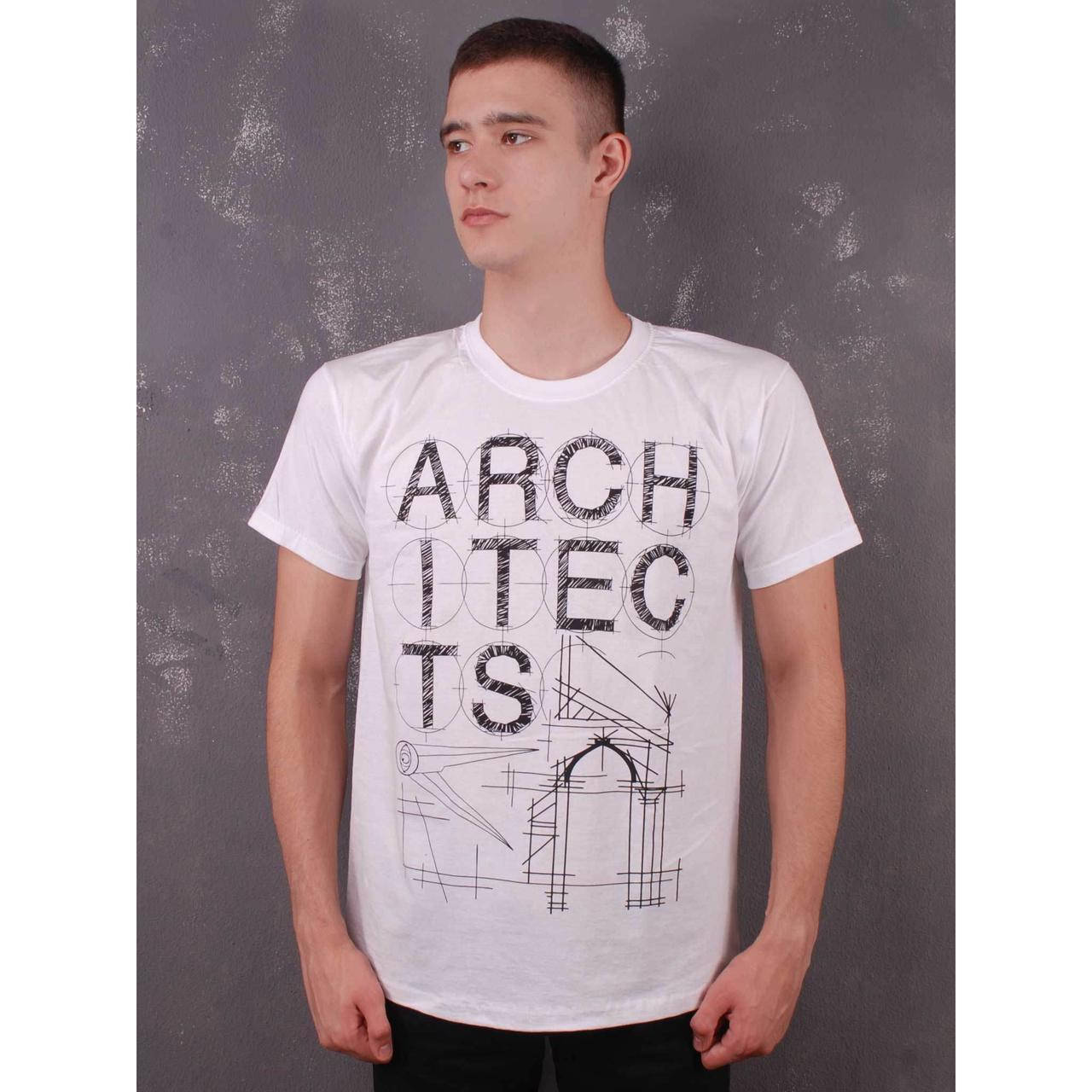 

Футболка мужская Architects белая, Размер L