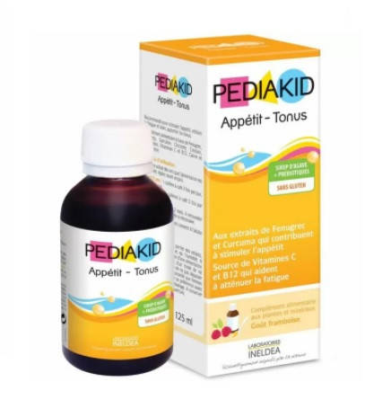 

Улучшение аппетита у детей, сироп, (Appetite - Tone), Pediakid, 125 мл