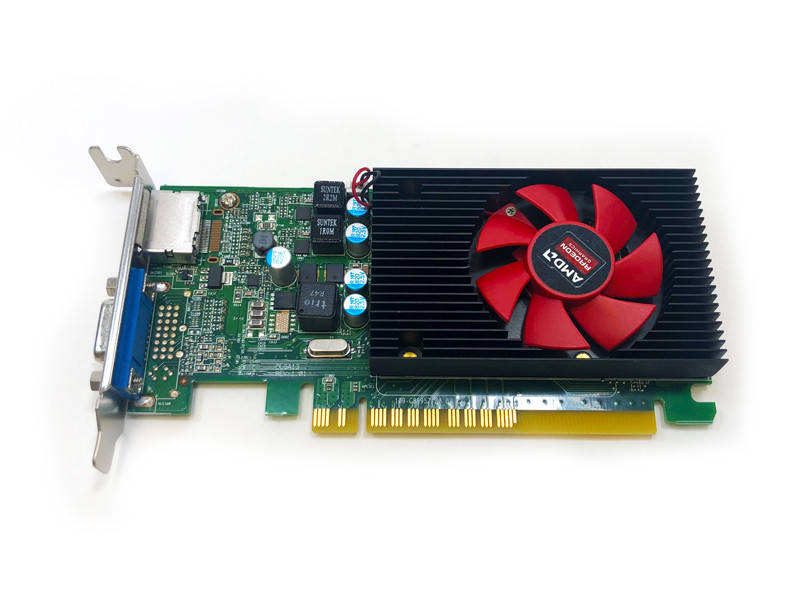 

Видеокарта ATI Radeon R5 430 1GB GDDR5 (VGA / DisplayPort), низкий профиль