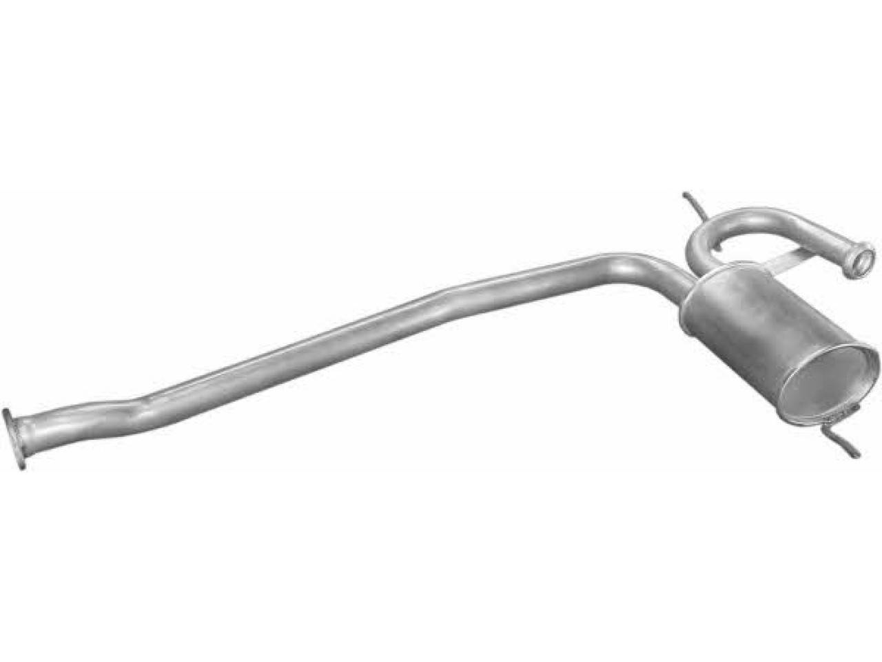 

Резонатор Рено Р19 (Renault R19) 1.8 5D kat 88-96 (21.14) Polmostrow алюминизированный