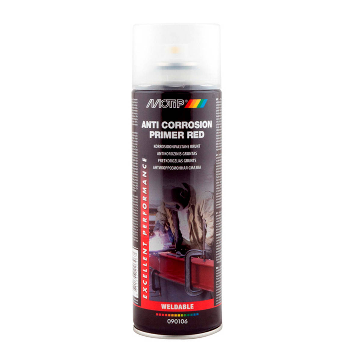 

Антикоррозионный грунт красный "Anti corrosion primer red" Motip 500 мл