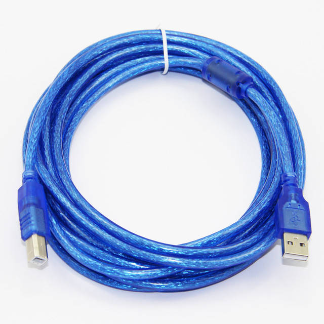

Usb кабель для принтера AM-BM 1.5 метра Шнур Юсб, Синий