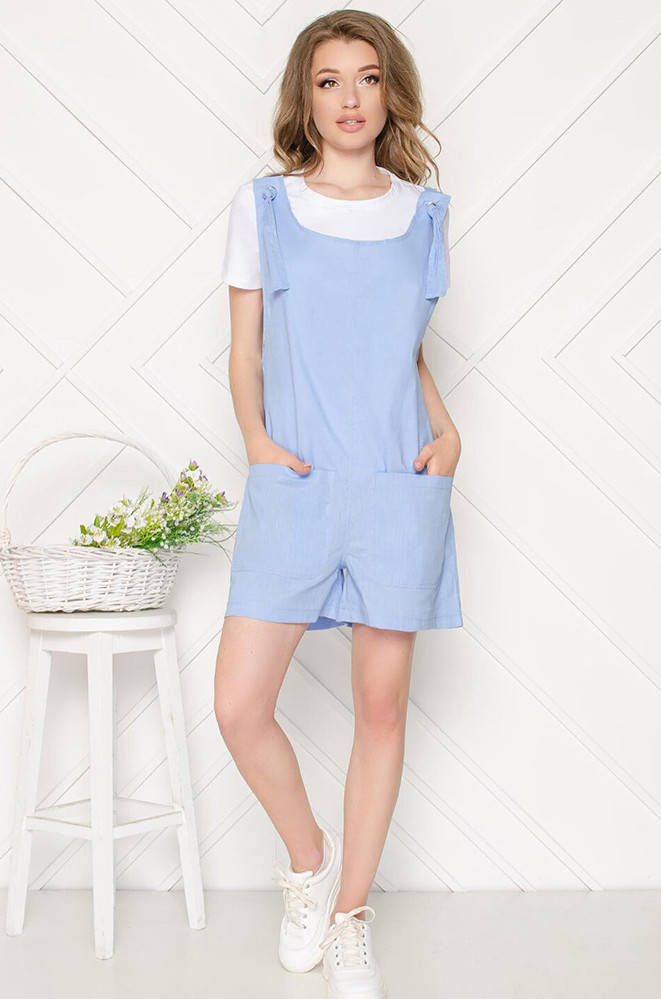 

Комбинезон женский голубой ACG 143923M