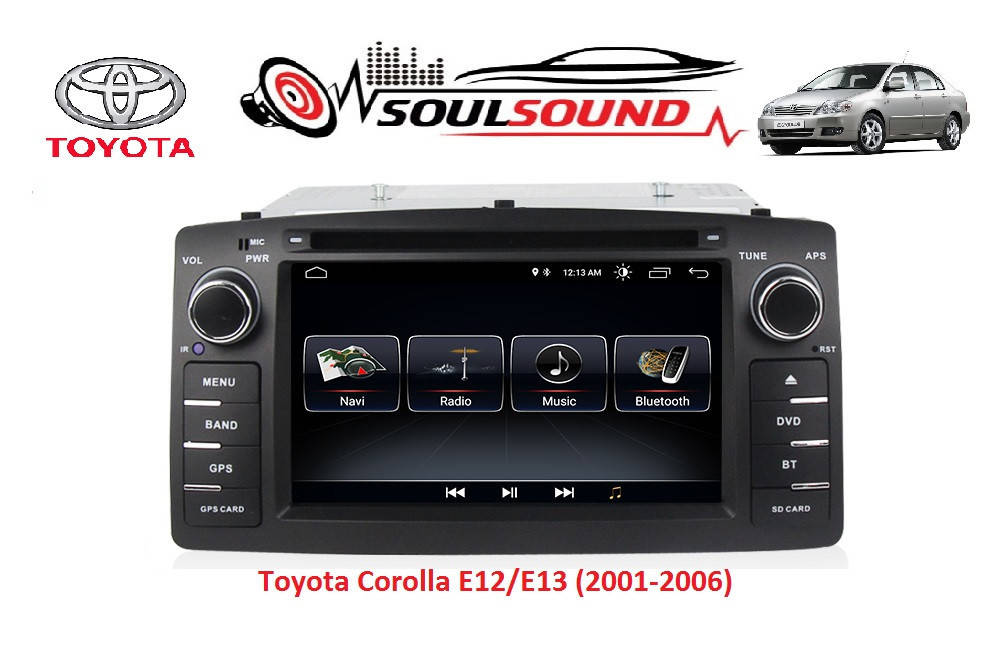 

Штатная Магнитола TOYOTA corolla E120 Android GPS навигация тойота королла