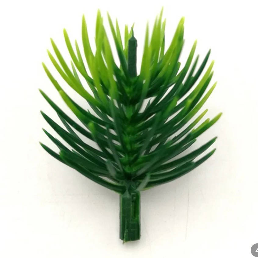 

Ветка ели. 10 шт. 4 см. Зеленая