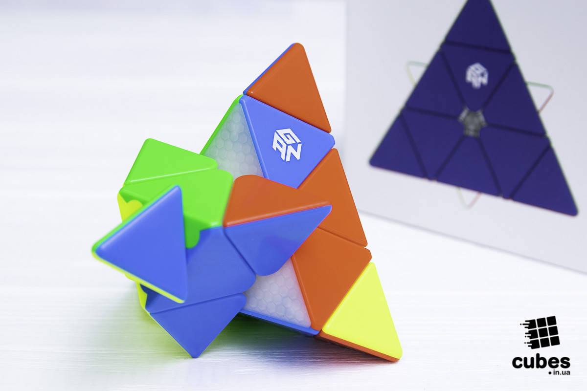 

Пирамидка GAN Pyraminx Standard version (new 2020), Разные цвета