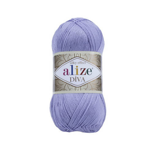 

158 Пряжа Alize Diva лаванда-лиловый