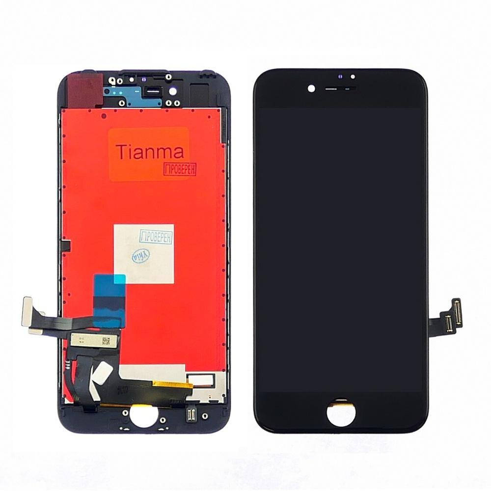 

Дисплей (lcd экран) для Apple iPhone 7 с чёрным тачскрином Tianma, Черный