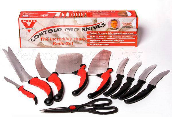 

Превосходный набор кухонных ножей Contour Pro Knives (Контр Про)