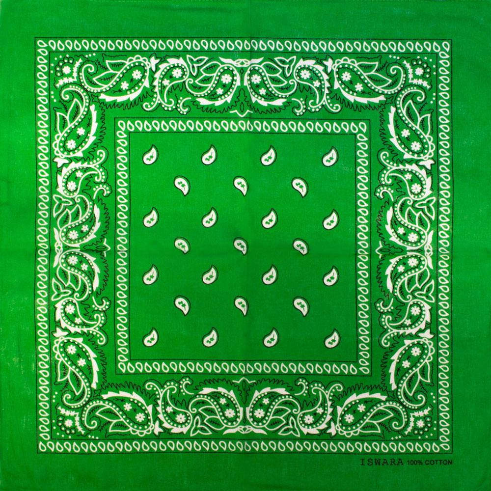 

Бандана BAN-241 зеленая, Зелёный