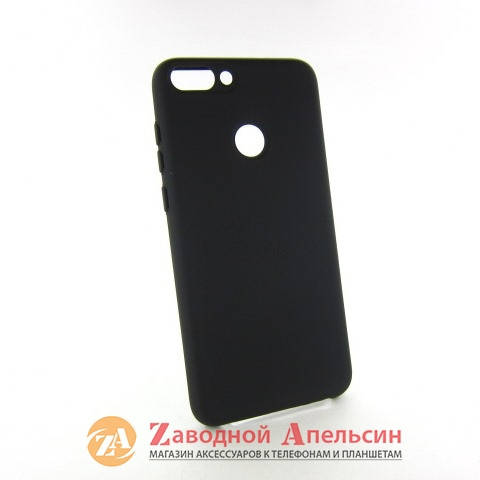 

Huawei P Smart (FIG-LX1) силиконовый чехол Grand черный