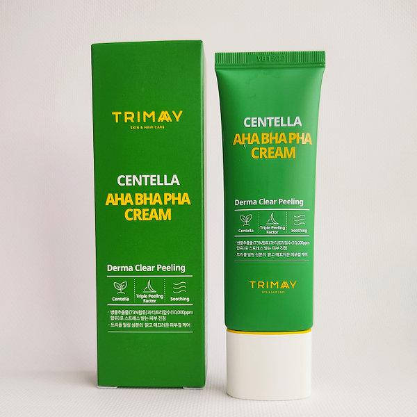 

Крем с кислотами и центеллой Trimay Centella AHA BHA PHA Cream 50 мл.