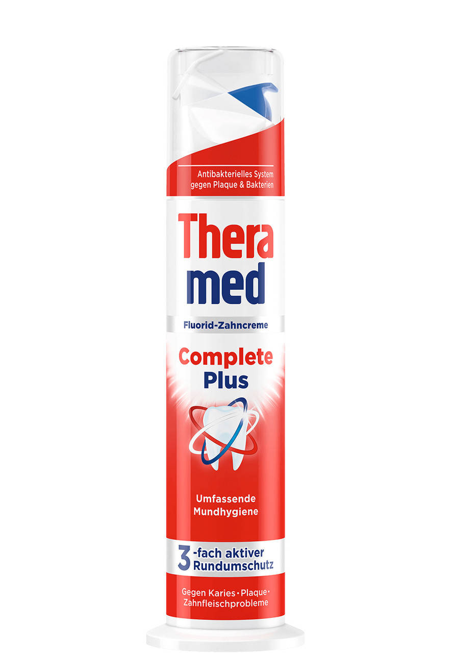 

Зубная паста Theramed Сomplete plus с дозатором 100 мл