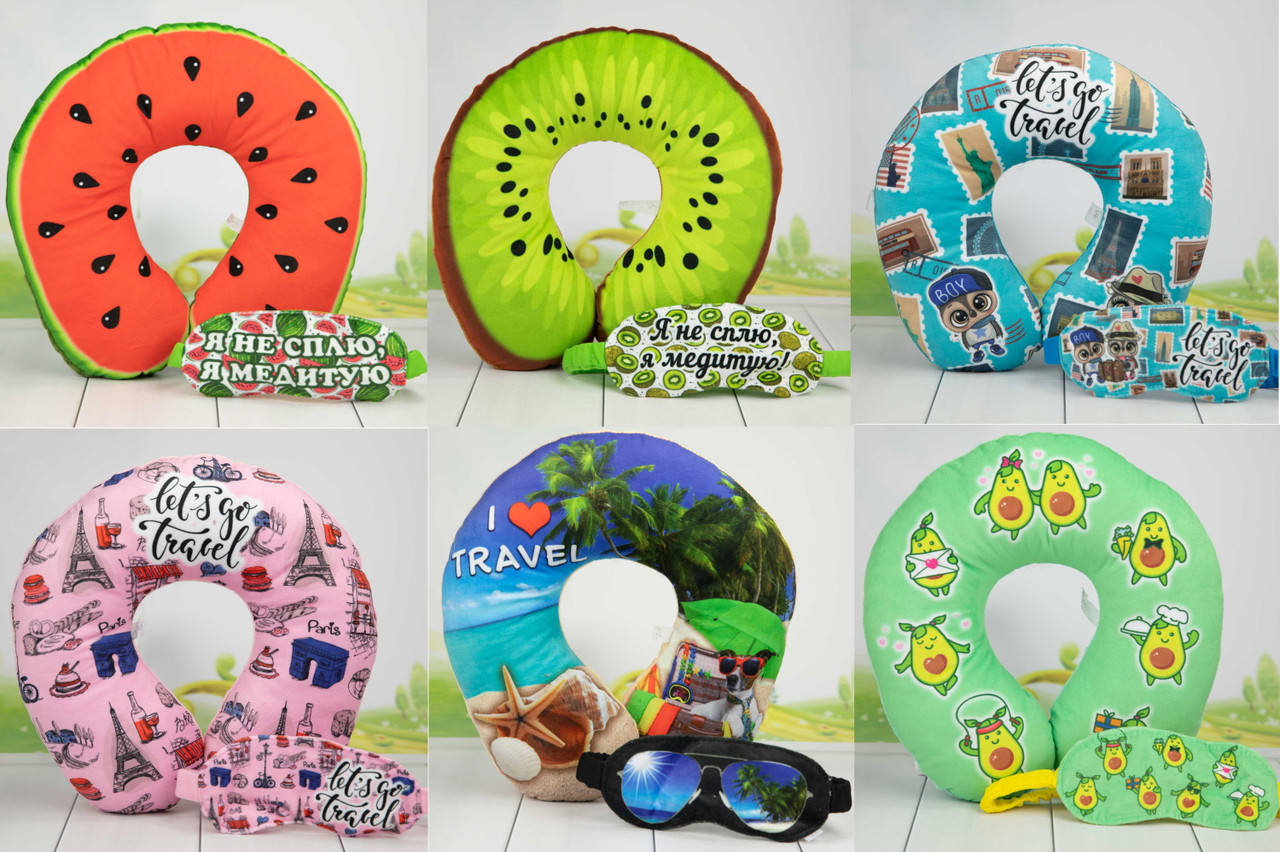 

Подушка игрушка Подголовник 30см, ТМ Копиця, Украина