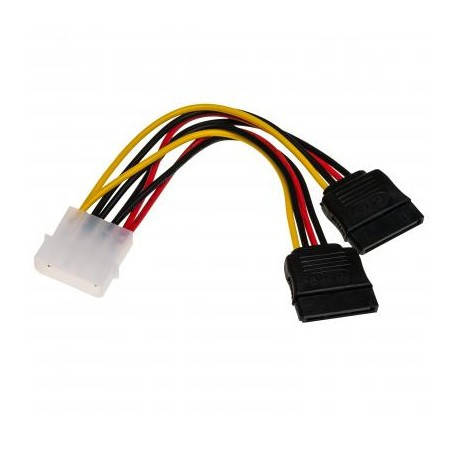 

Кабель переходник Molex-SATA питание х2