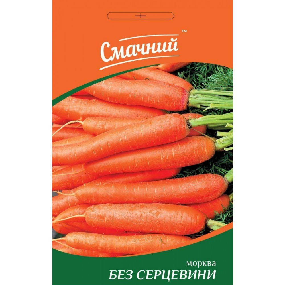 

Морковь "Смачний" БЕЗ СЕРЦЕВИНИ 2г.