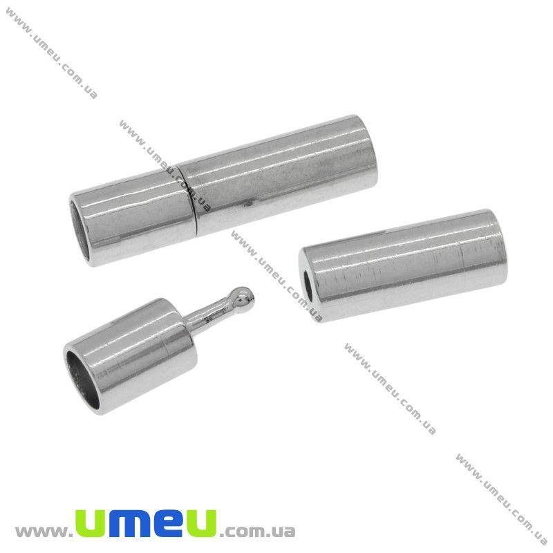 

Замок для вклеивания шнура, Темное серебро, 16х4 мм, 1 шт (ZAM-012751)