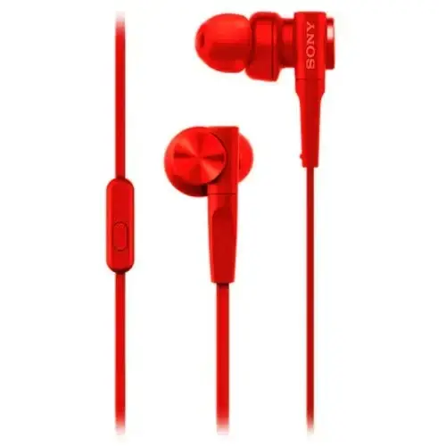 

Наушники с микрофоном SONY MDR-XB55AP Red, Красный