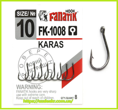

Крючок Fanatik KARAS №10