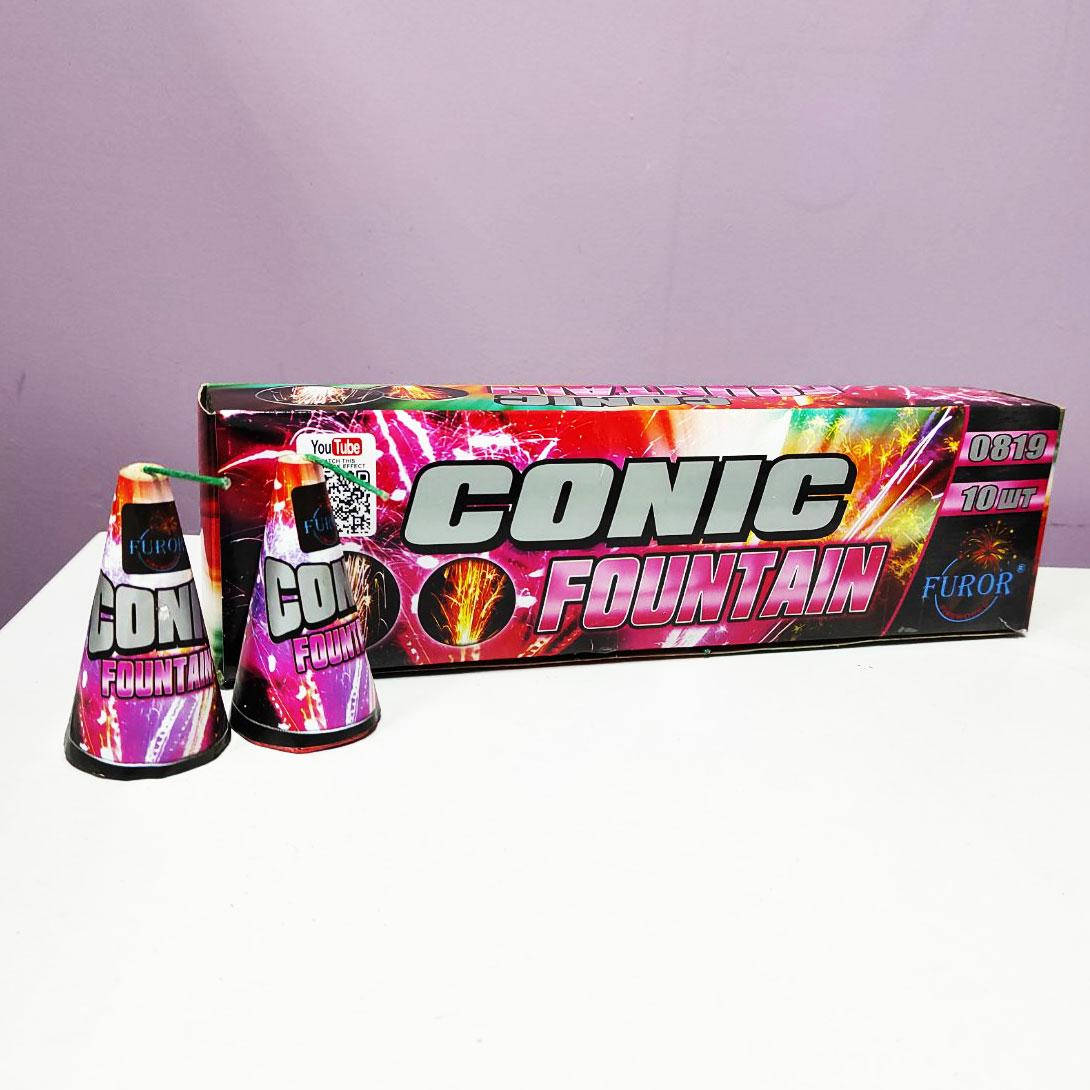

CONIC Fountain 0819 Набор 10 фонтанов FUROR