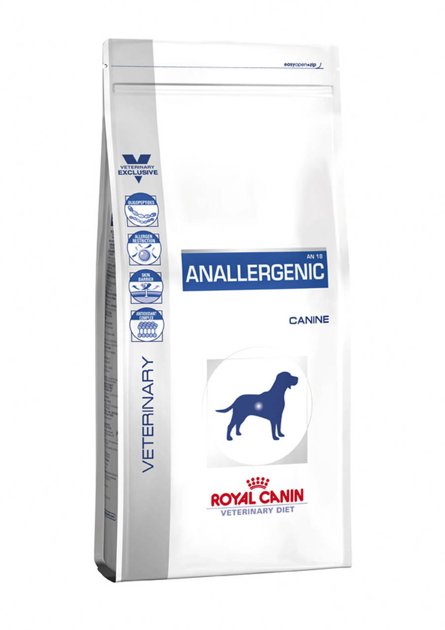 

Royal Canin Anallergenic Dog 3кг - диета для собак при пищевой аллергии