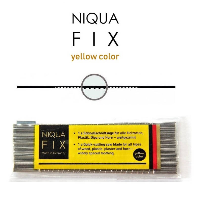 

Пилки для лобзикового станка FIX Yellow N6, комплект 6 шт