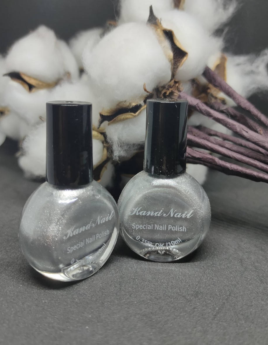 

Лак-краска для стемпинга Kand Nail 10мл.(серебро)