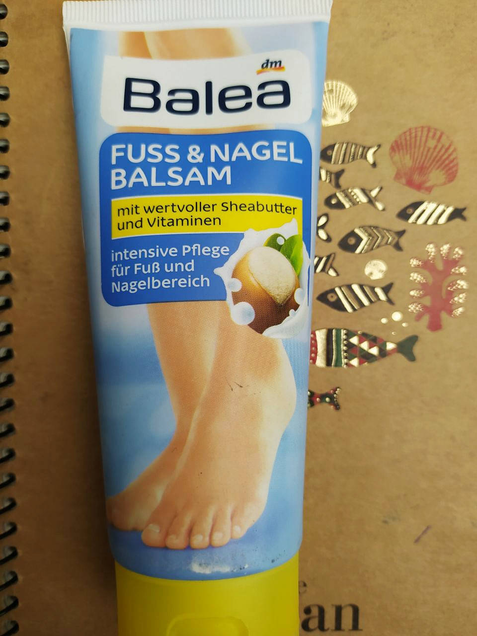 

Крем-бальзам для ног Balea / Балея Balea Fuss und Nagelbalsam с жожоба и маслом ши 100 мл Германия