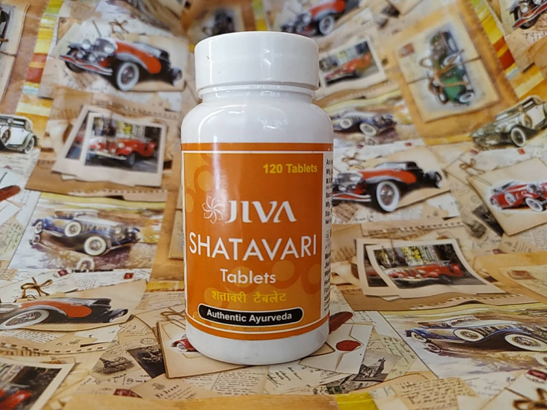 

Шатавари Джива, Shatavari Tablets Jiva, 120 таблеток
