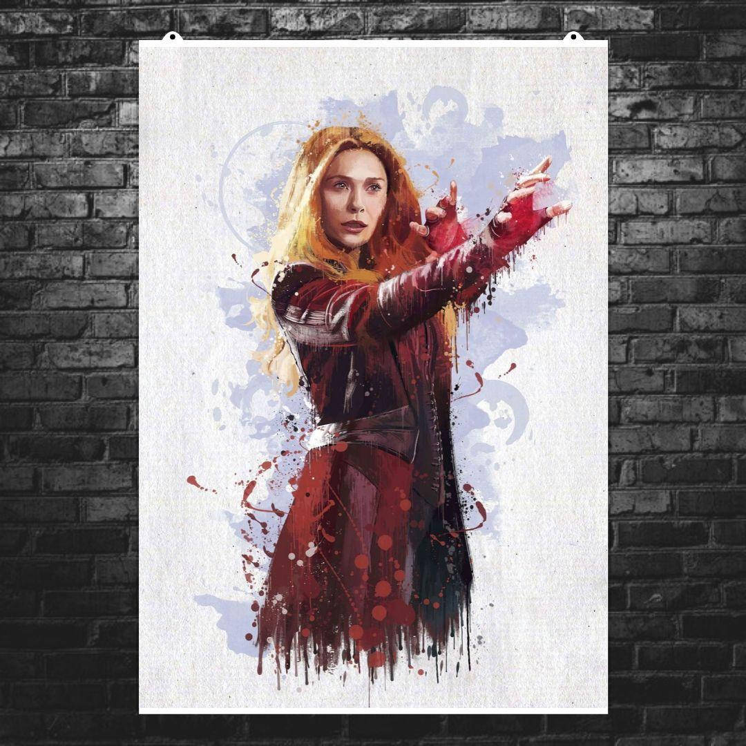 

Постер "Мстители. Алая Ведьма (Ванда Максимофф)". Scarlet Witch, Wanda Maximoff, Элизабет Олсен. Размер