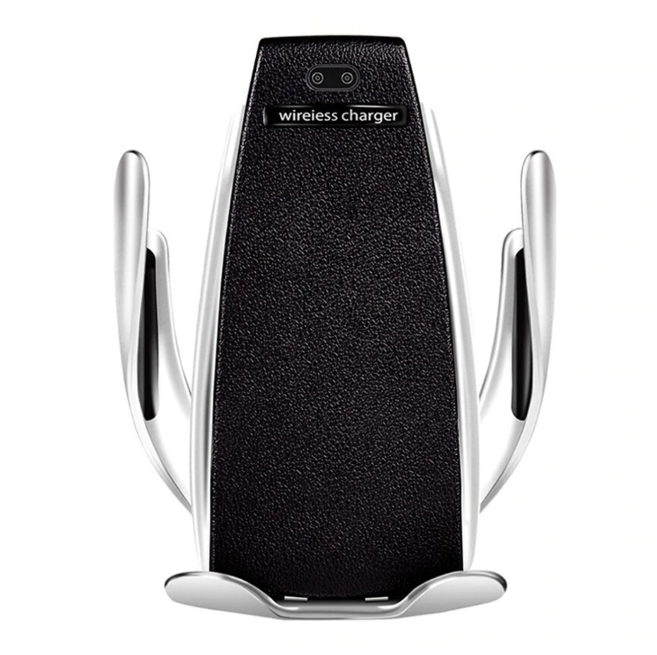 

Автомобильный держатель c беспроводной зарядкой и датчиком движения Smart Sensor S5 Серебристо-черный