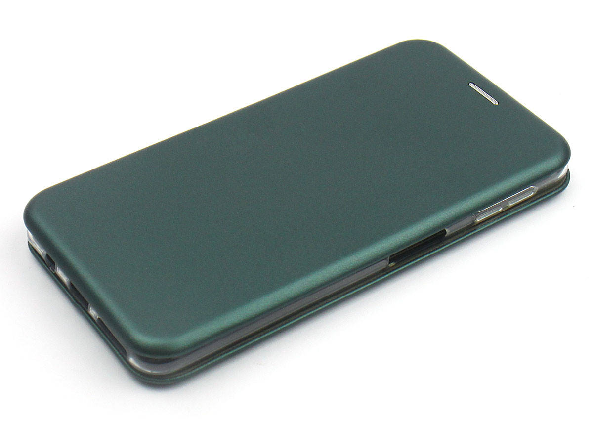 

Чехол книжка Level для Samsung Galaxy A7 2018 A750 Экокожа Зеленый, Зелёный