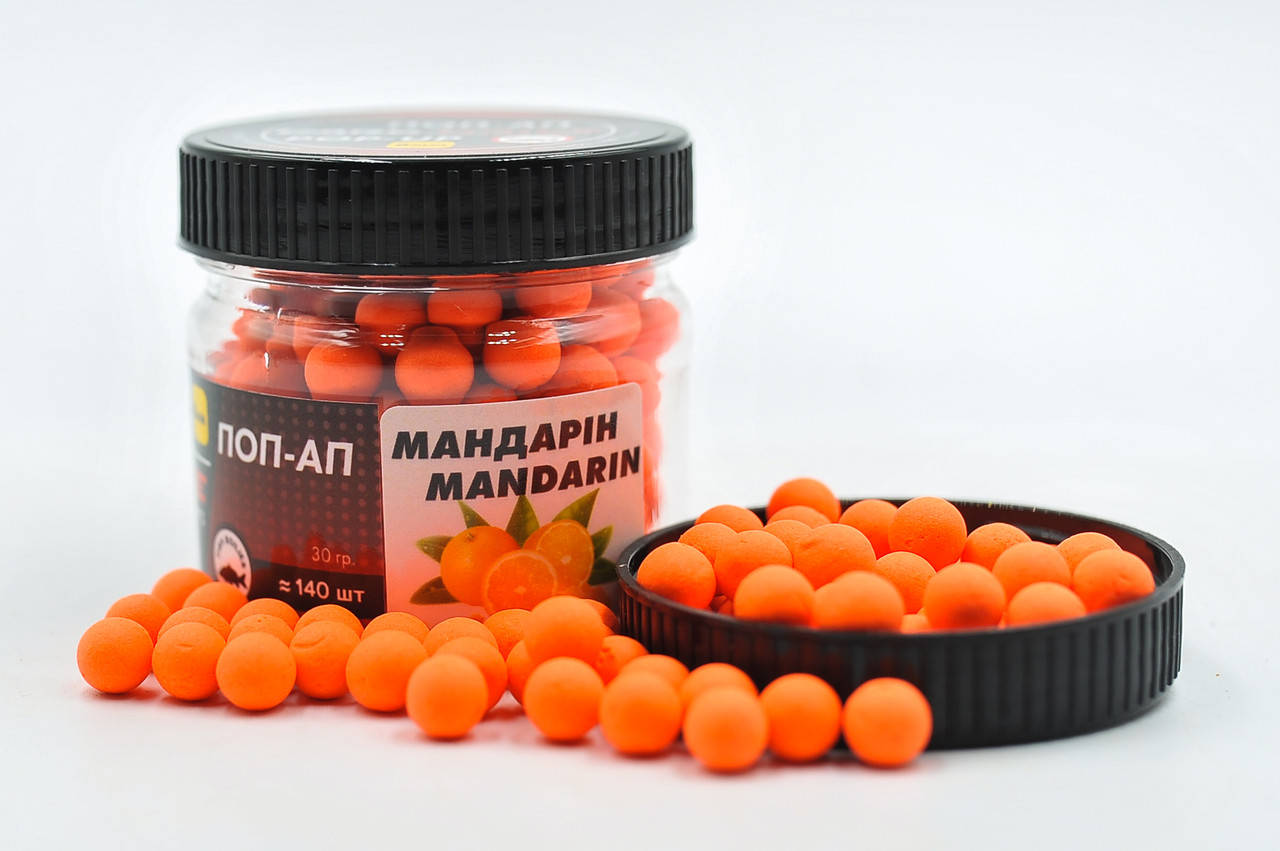 

Бойл плавающий, поп ап для рыбалки, поп ап Мандарин (Mandarin) 8мм Carp Drive