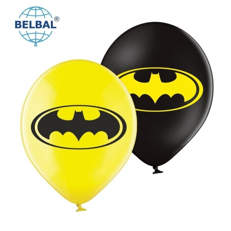 

Латексный шарик BELBAL 12"(30 см) Супергерои Бетмен, Персиковый