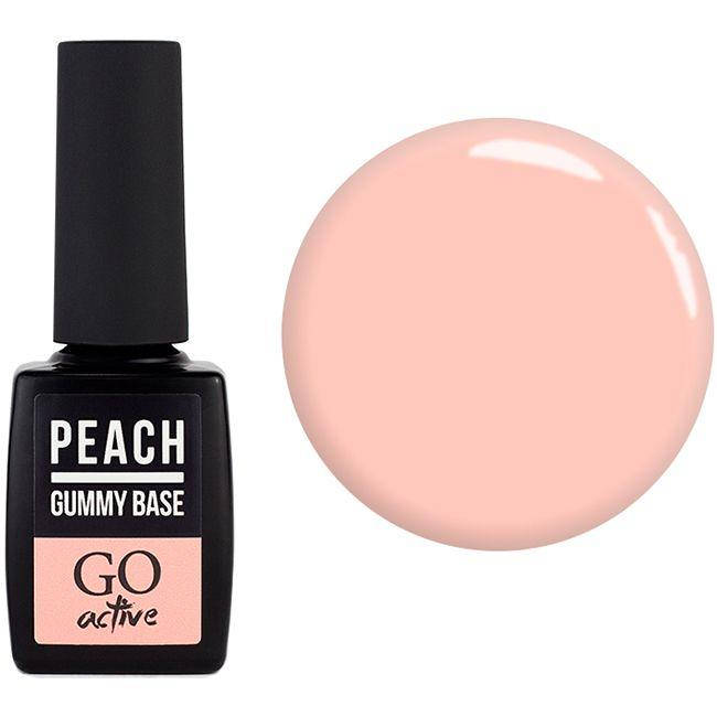 

Основа камуфлирующая для гель-лака GO Active Camouflage Gummy Base №4 Peach 10 мл (17023Gu)