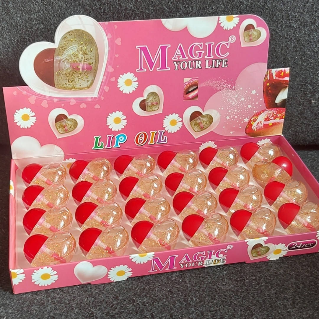 

Проявляющийся блеск для губ сердечко