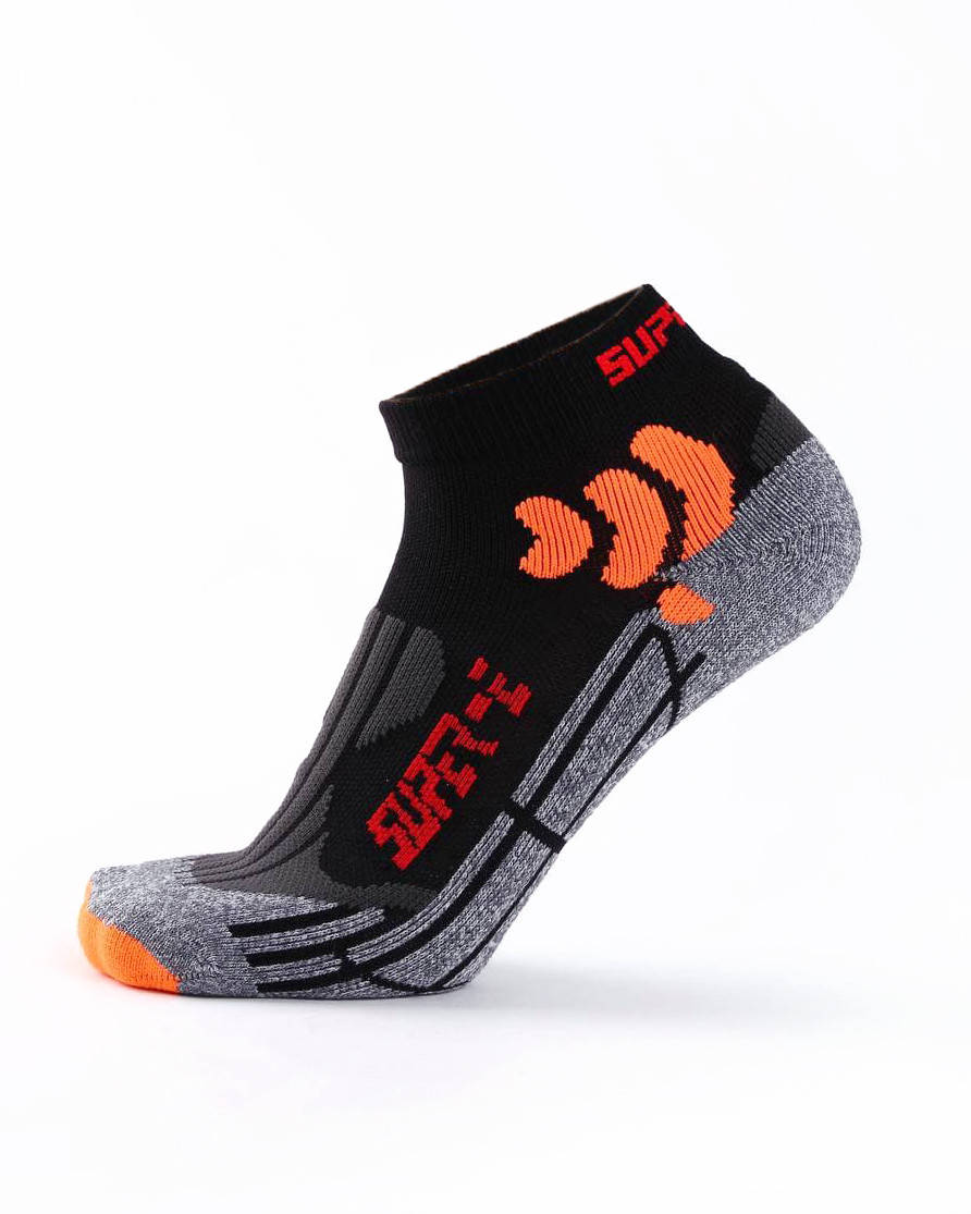 

Носки спортивные короткие для бега Чёрные