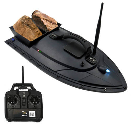 

Кораблик для завоза прикормки катер Lingboxianzi T188 1.5кг 500м, черный