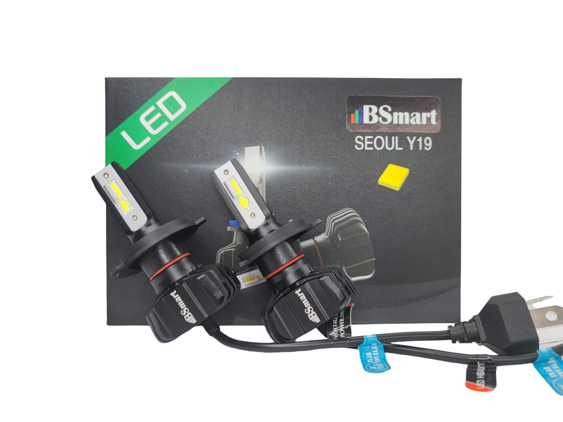 

Авто лампы LED светодиодные BSmart S1plus CSP Южная Корея H4 9000Лм 40Вт 12-24В