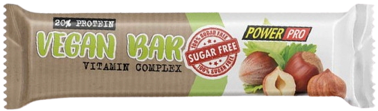 

Протеиновый батончик Power Pro Vegan Bar (60 грамм)