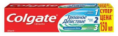 

Colgate 150 мл. Тройное действие