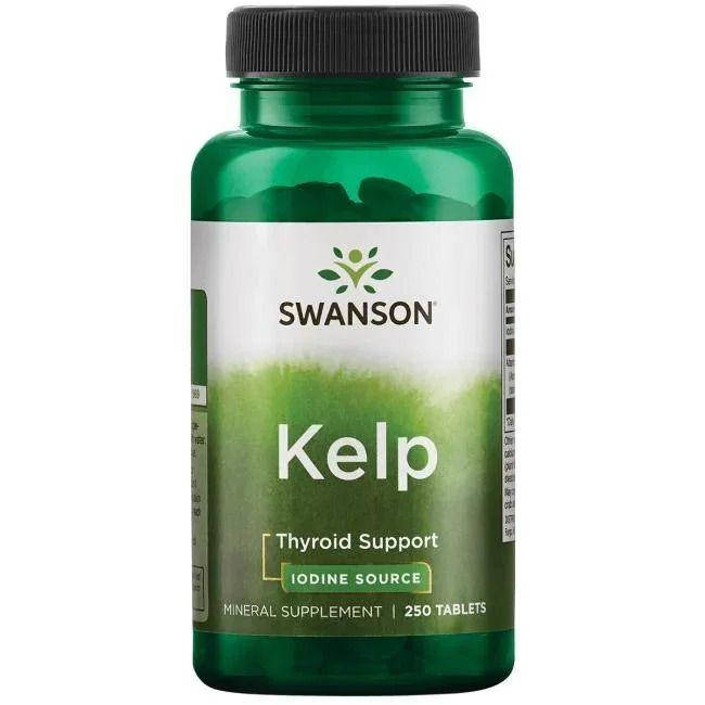 

Йод Kelp Swanson 225 мкг 250 таблеток